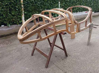 Scocca in legno per Balilla coppa d'oro
