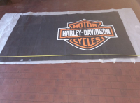 STRISCIONE  ORIGINALE  HARLEY - DAVIDSON