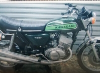 Kawasaki Mach IV 750, 1974