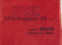 MOTO GUZZI 65 Guzzino A